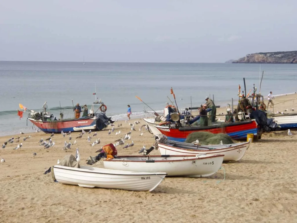 Fishing Boats Salema Beach